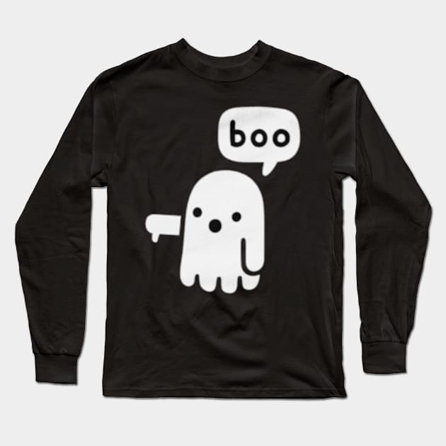 Ghost of disapproval Long Sleeve T-Shirt by Jo3Designs